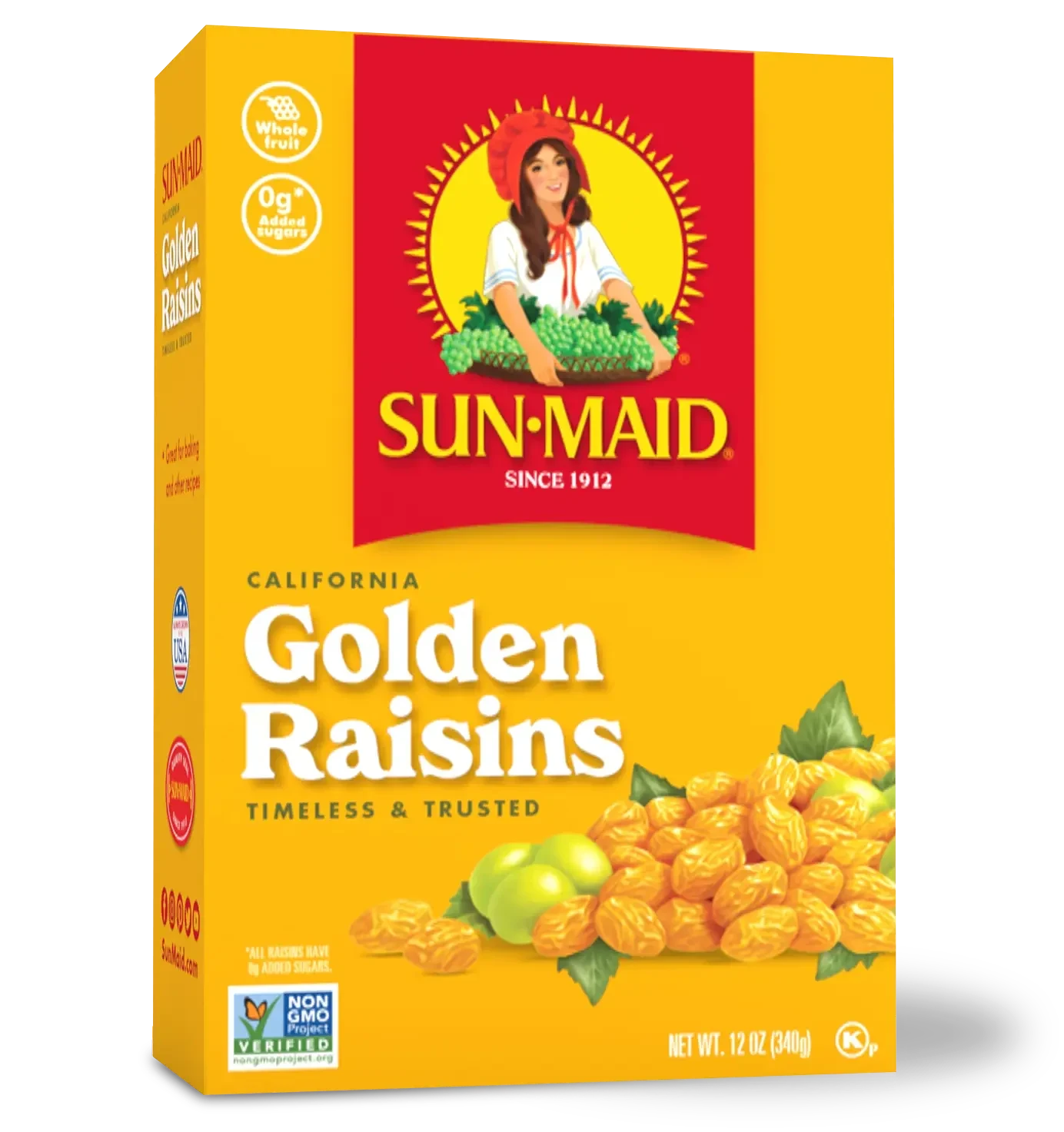 Golden Raisins package